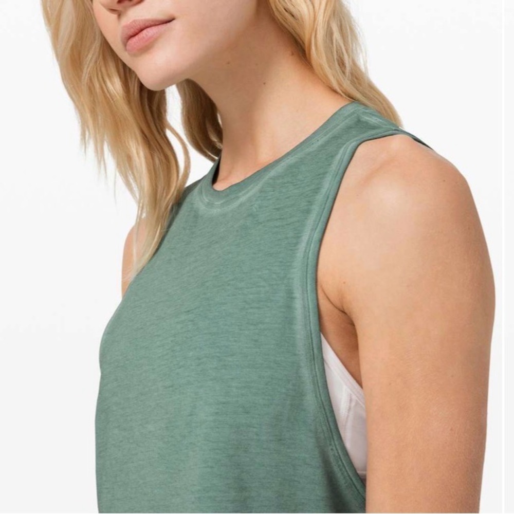 Women's Sleeveless Teal Top - Picture 8 of 10